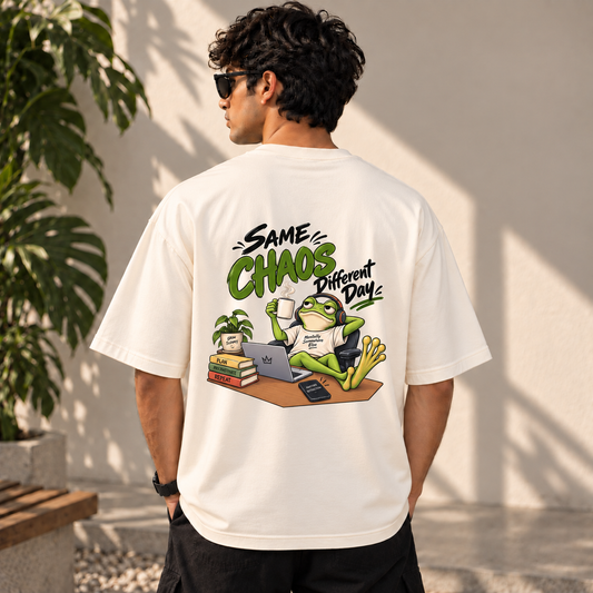 Daily Chaos Oversized T-Shirt