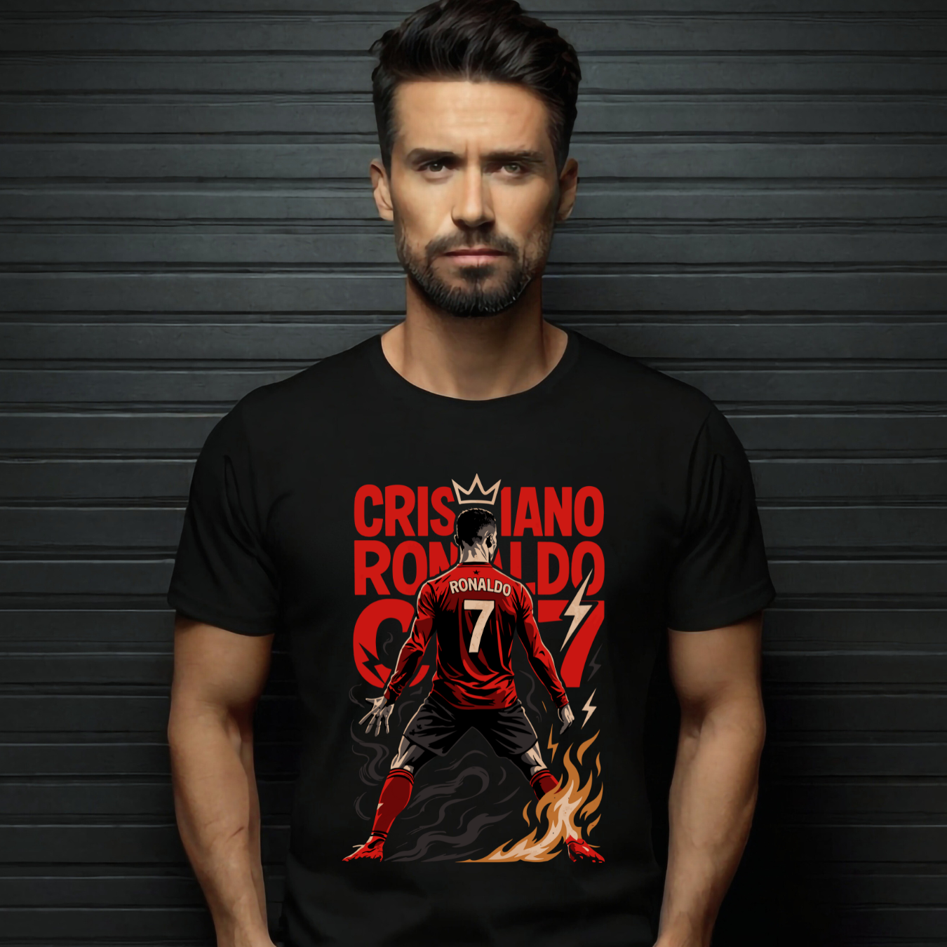 Crowned In Fire Legend T- Shirt