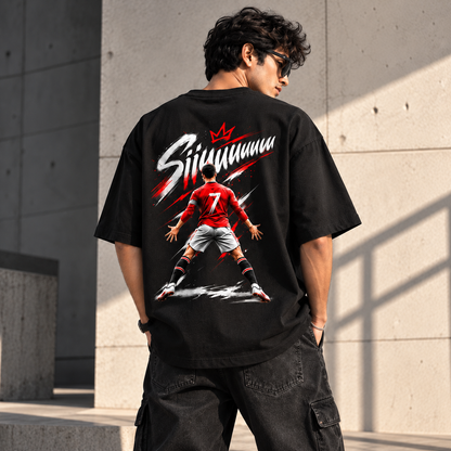 NO. 7  G.O.A.T Oversized T-Shirt