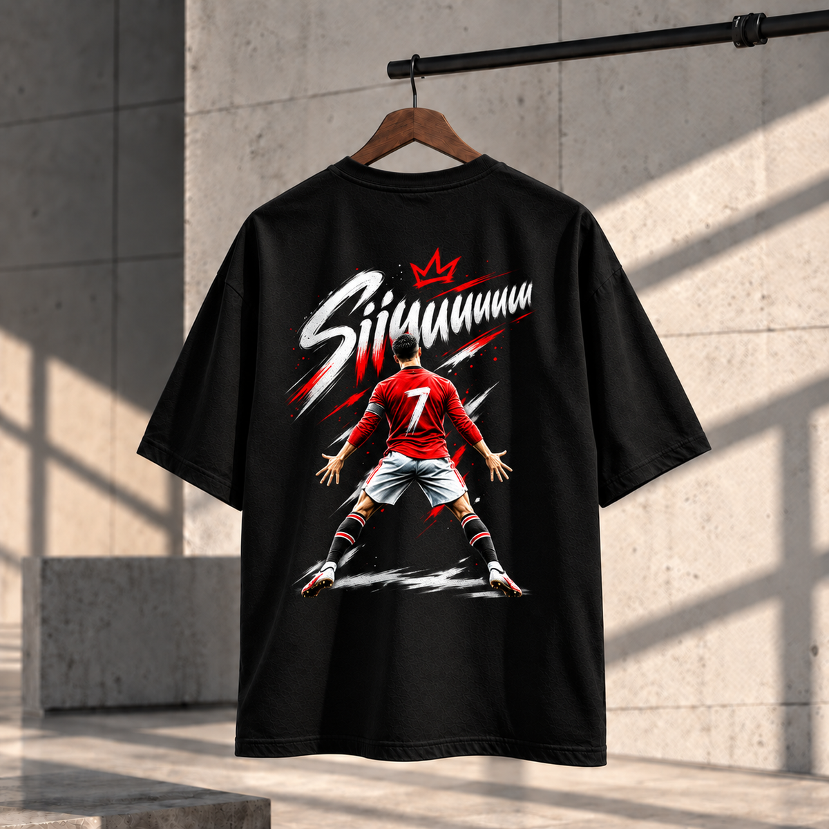 NO. 7  G.O.A.T Oversized T-Shirt