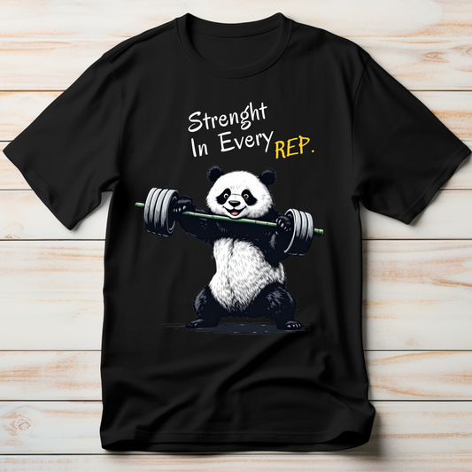 Panda Workout Classic GYM T-Shirt