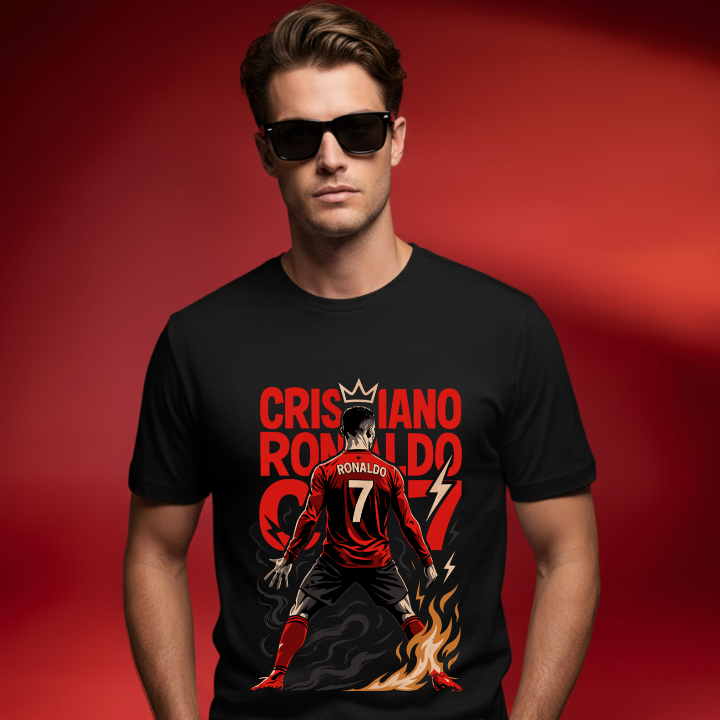 Crowned In Fire Legend T- Shirt